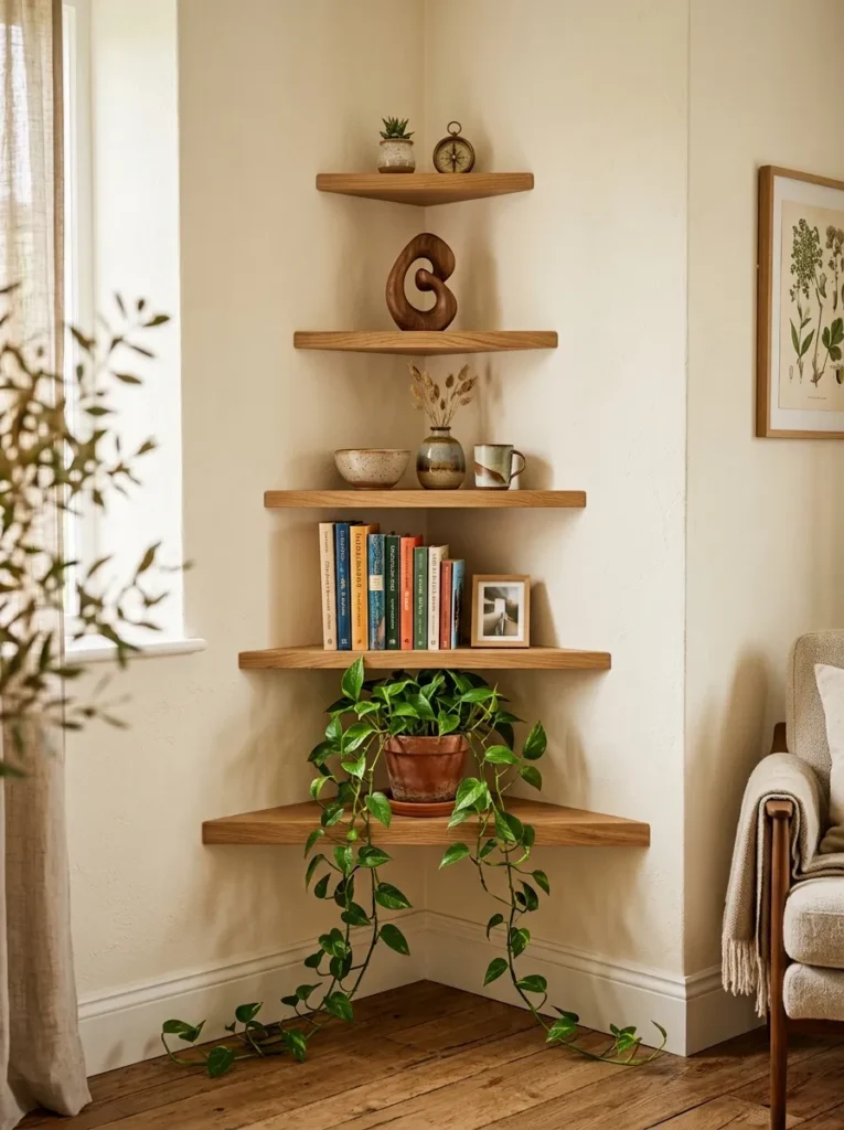 Corner Shelf Ideas