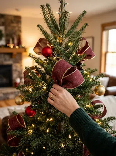 A Paper Tree and Paper Decorations