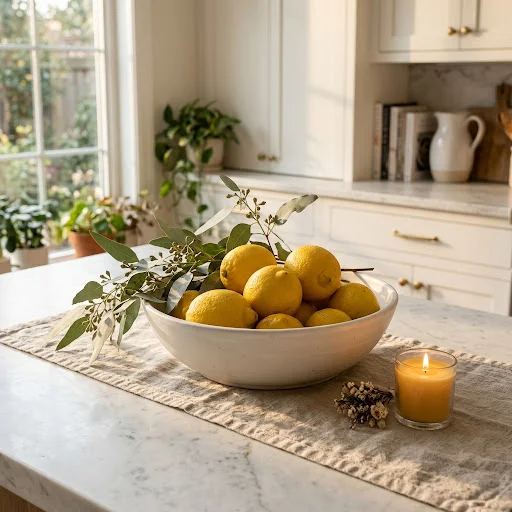 Marble Tray Countertop Vignette