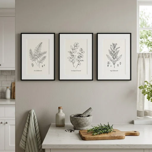 Marble Tray Countertop Vignette