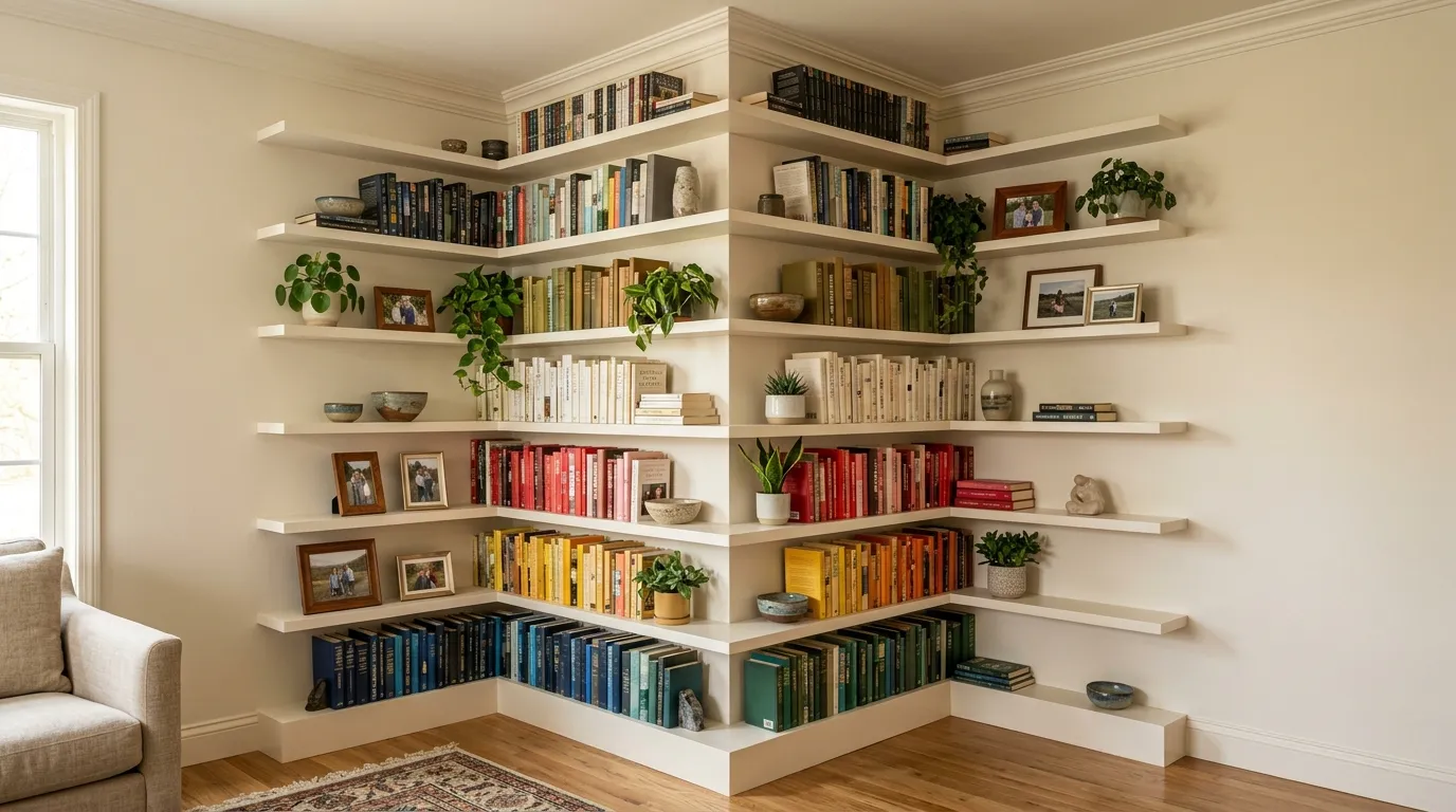Corner Shelf Ideas